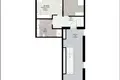 Apartamento 2 habitaciones 49 m² Varena, Lituania
