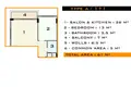 Apartment 56 m² Kargıcak, Turkey
