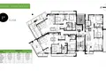 Mieszkanie 2 pokoi 88 m² Latsia, Cypr