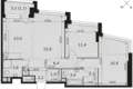 Wohnung 3 zimmer 79 m² Moskau, Russland