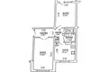 Appartement 2 chambres 56 m² Minsk, Bélarus