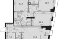 Appartement 4 chambres 94 m² Moscou, Russie