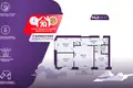 Wohnung 3 zimmer 54 m² Minsk, Belarus