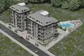 Квартира 2 комнаты 57 м² Оба, Турция