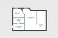 1 room apartment 47 m² Poznan, Poland