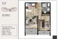 Apartamento 2 habitaciones 47 m² Región del Mediterráneo, Turquía