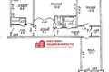 3 room apartment 73 m² Skidzieĺ, Belarus