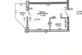 1 room apartment 26 m² Minsk, Belarus