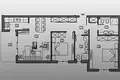 Apartamento 1 habitacion 51 m² Boreti, Montenegro
