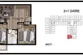Квартира 35 м² Эрдемли, Турция