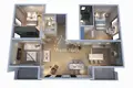 Apartamento 3 habitaciones 124 m² Budva, Montenegro