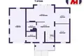 Casa de campo 183 m² Kalodziscanski sielski Saviet, Belarús