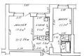 2 room apartment 48 m² Minsk, Belarus