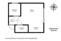 2 room apartment 30 m² Warsaw, Poland