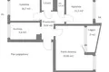 3 room apartment 58 m² Warsaw, Poland