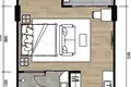 Appartement 42 m² Sakhu, Thaïlande