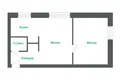 Квартира 2 комнаты 41 м² Минск, Беларусь