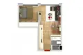 Apartamento 2 habitaciones 40 m² Kepez, Turquía