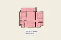 Wohnung 2 Schlafzimmer 60 m² Kamala, Thailand
