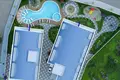 Kompleks mieszkalny Residential complex with swimming pool, gym and sauna, 2 km from the sea, Payallar, Turkey