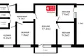 Apartamento 4 habitaciones 61 m² Minsk, Belarús