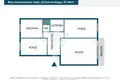 3 room apartment 52 m² Lodz, Poland