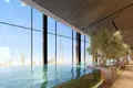Complexe résidentiel New high-rise Sky Tower Residence with a pool, a garden and a restaurant close to the canal, in the central area of Business Bay, Dubai, UAE