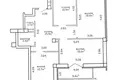 3 room apartment 81 m² Minsk, Belarus