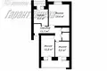 3 room apartment 72 m² Muchaviecki sielski Saviet, Belarus