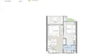 1 bedroom apartment 48 m² Si Sunthon, Thailand