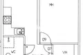 Appartement 1 chambre 31 m² Tornio, Finlande