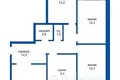 Mieszkanie 4 pokoi 83 m² Borysów, Białoruś