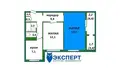 Квартира 2 комнаты 47 м² Минск, Беларусь