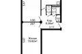 Appartement 2 chambres 54 m² Minsk, Bélarus