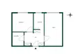 1 bedroom apartment 47 m² Warsaw, Poland