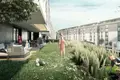 Kompleks mieszkalny Apartments in a residential complex with a pool and a view of the Golden Horn Bay, Istanbul, Turkey