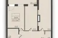 2 room apartment 64 m² Odesa, Ukraine