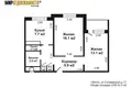Wohnung 2 zimmer 52 m² Minsk, Belarus