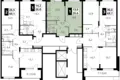 Apartamento 1 habitación 36 m² Jimki, Rusia