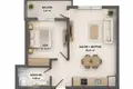 Apartamento 3 habitaciones 80 m² Cankaya, Turquía