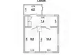 Haus 48 m² Znamienski sielski Saviet, Belarus