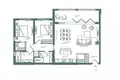 Wohnung 2 Schlafzimmer 109 m² Radovici, Montenegro