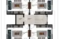 Квартира 45 м² Аланья, Турция