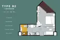 Mieszkanie 1 pokój 38 m² Ban Bang Thao, Tajlandia