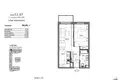 1 bedroom apartment 41 m² Poznan, Poland