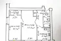 2 room apartment 42 m² Minsk, Belarus
