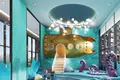 Complexe résidentiel New high-rise residence with a swimming pool, a water park and a panoramic view of the ocean, Jomtien, Pattaya, Thailand