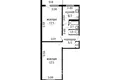 Квартира 2 комнаты 49 м² Минск, Беларусь