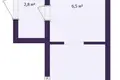 Dom 17 m² Rakauski sielski Saviet, Białoruś