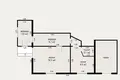 1 bedroom apartment 61 m² Dukorski sielski Saviet, Belarus